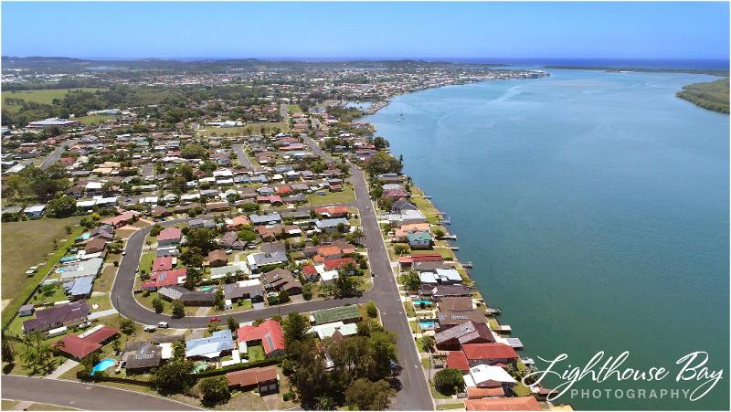 Aerial photography, drone photography by Lighthouse Bay Photography