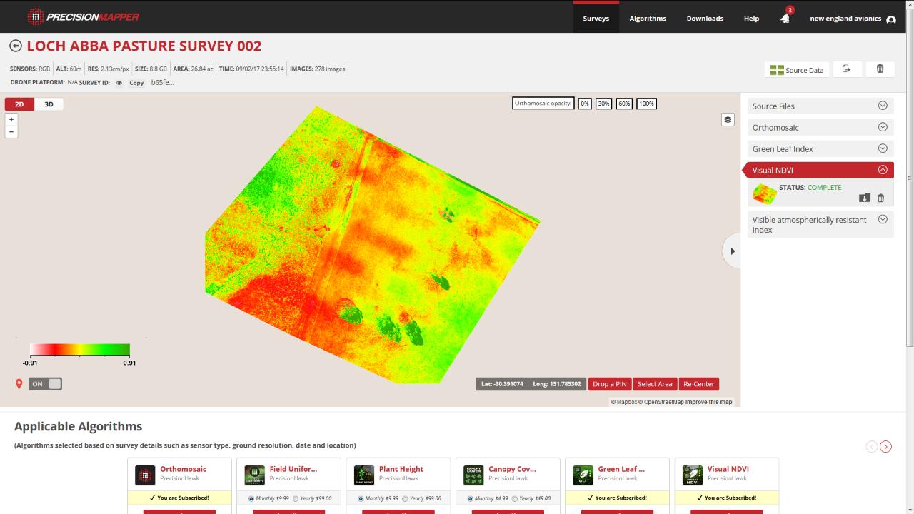 Aerial photography, drone photography by New England Avionics