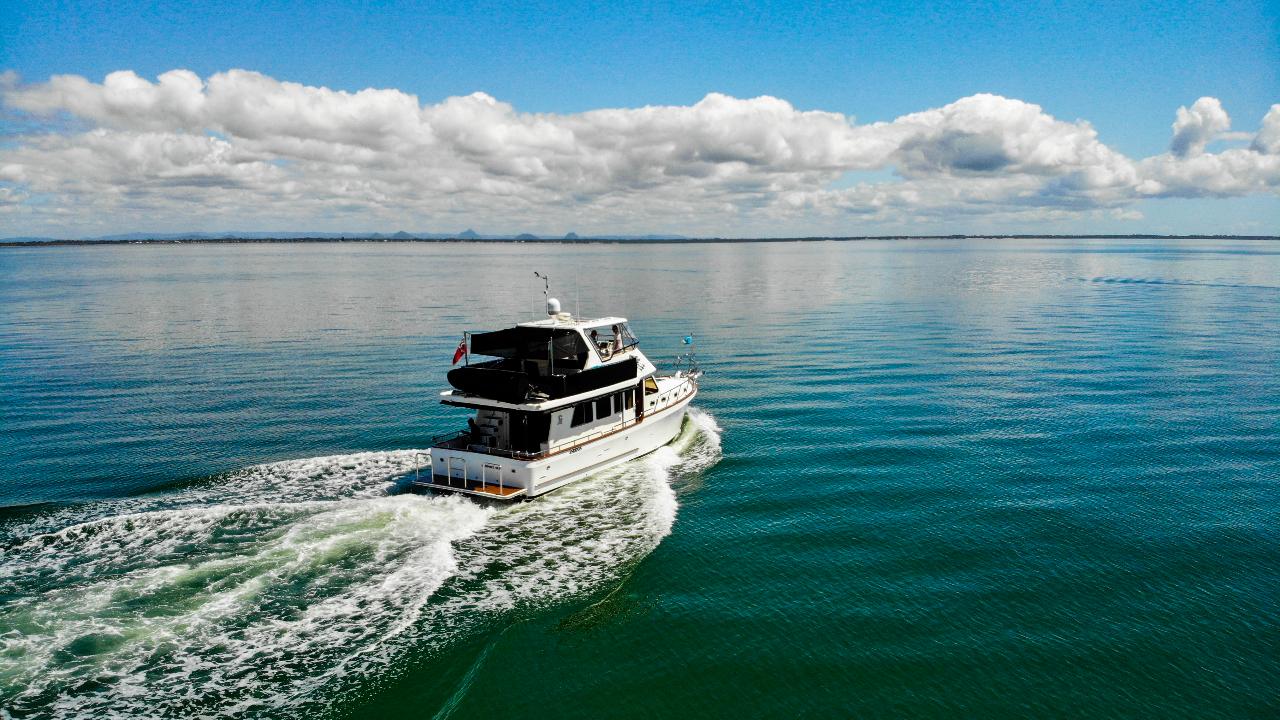 Cruising Moreton Bay