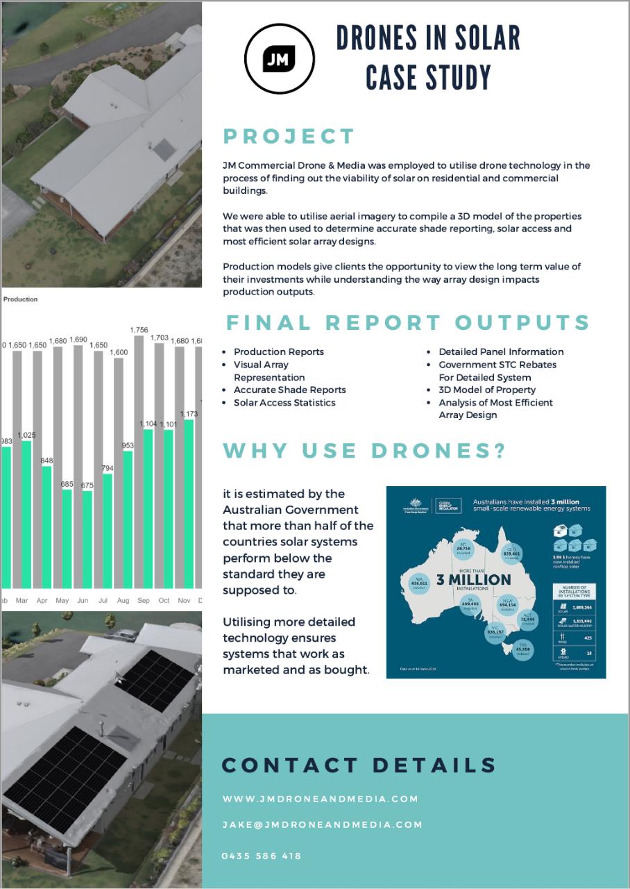 Solar Feasibility Using UAV's