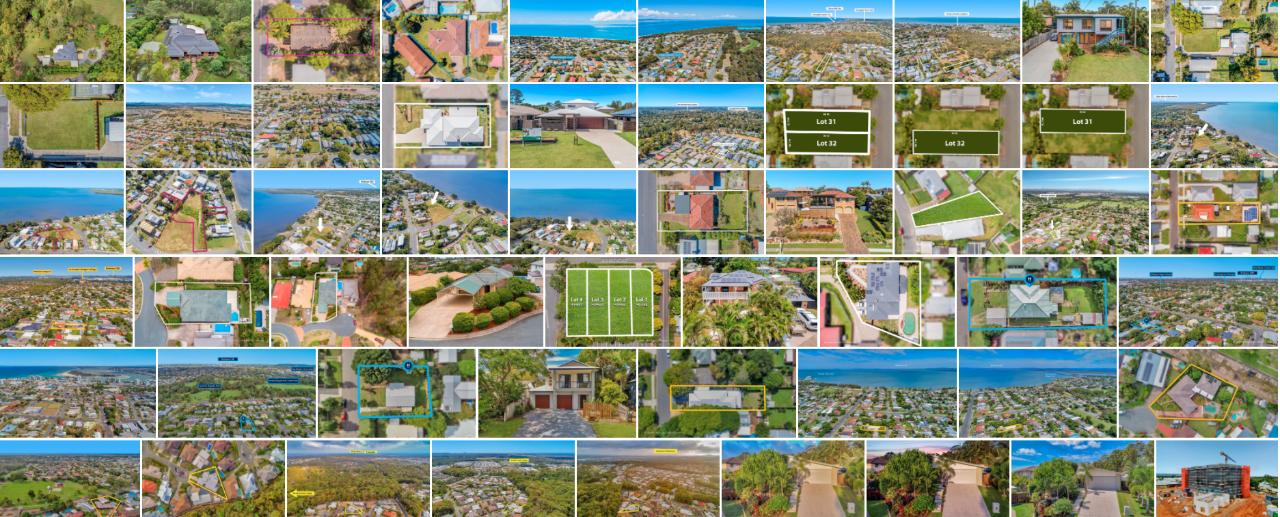 Aerial photography, drone photography by North Brisbane Photography