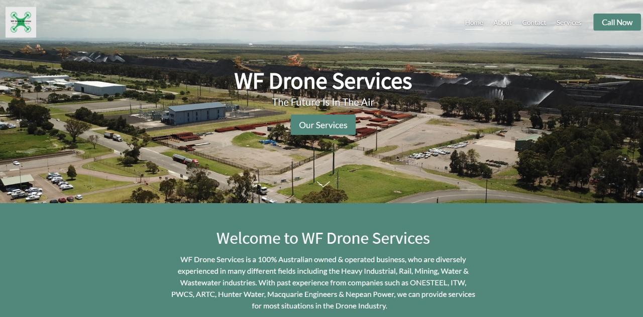 Aerial photography, drone photography by WF Drone Services