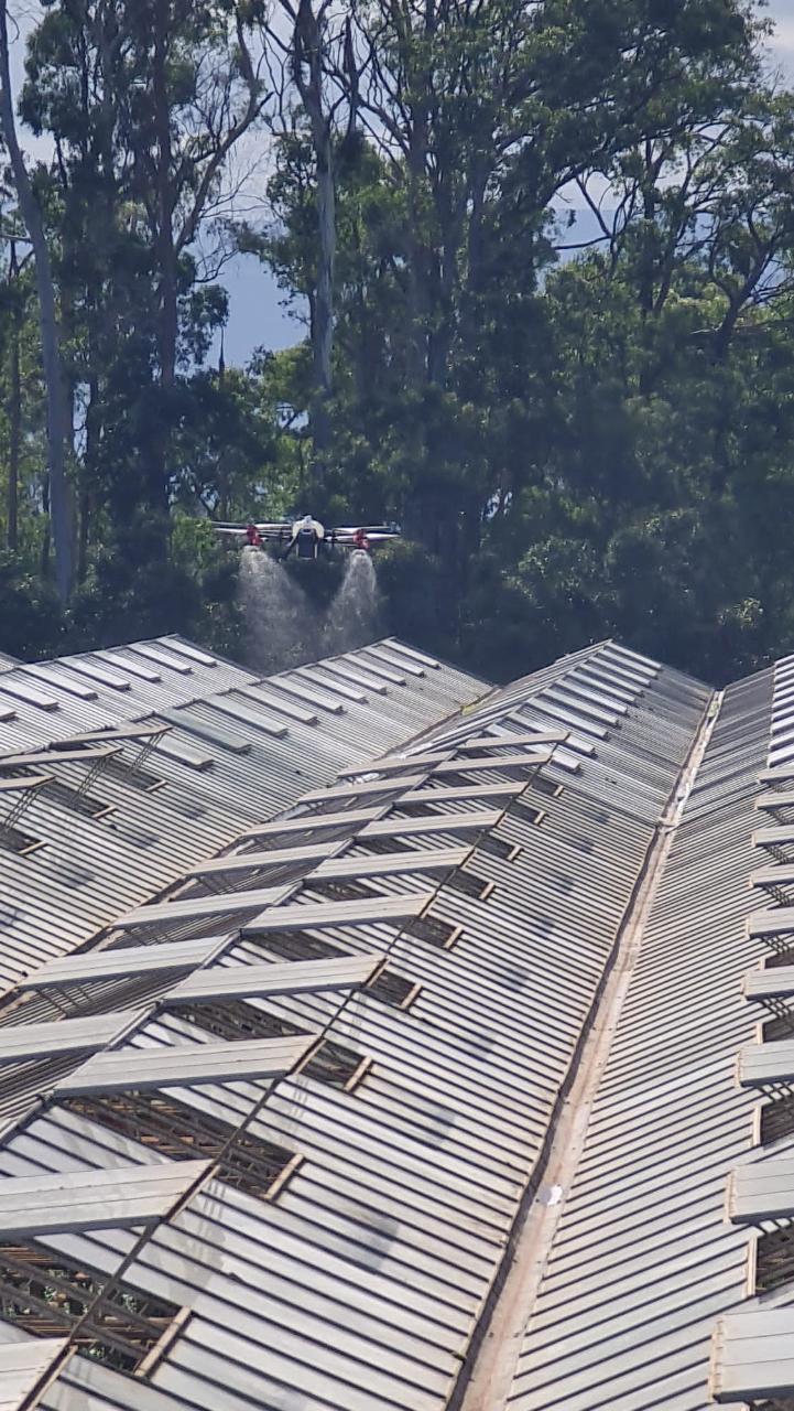 Aerial photography, drone photography by Bidgeegai Ag Drones