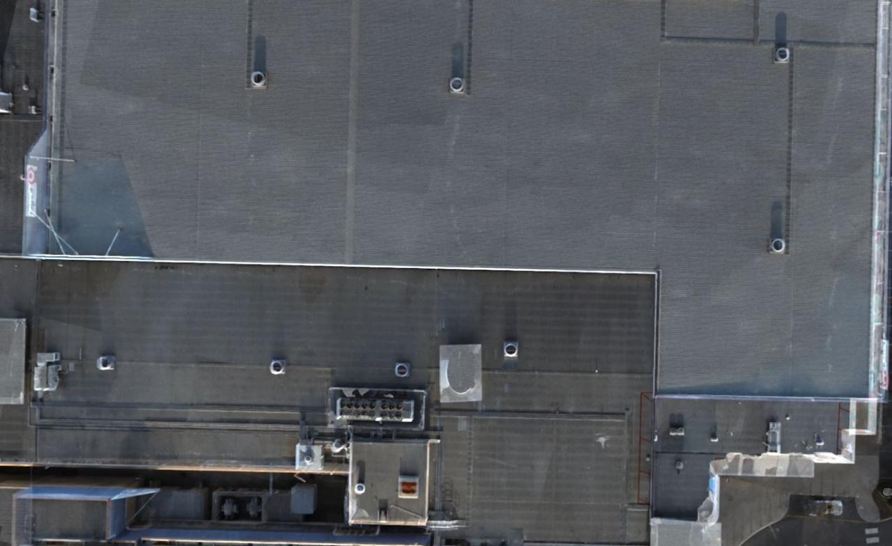 Shopping Centre Roof inspection and modelling