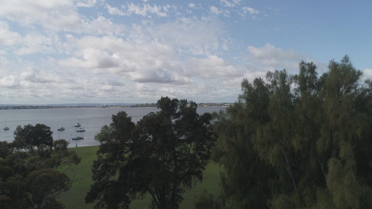 Virtual views from 5th floor balcony of proposed apartment block