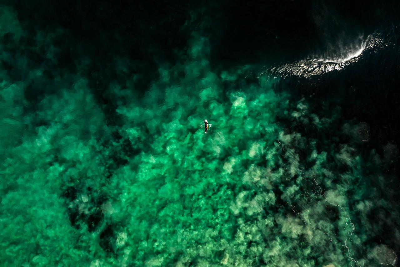 Aerial photography, drone photography by light 2 lens