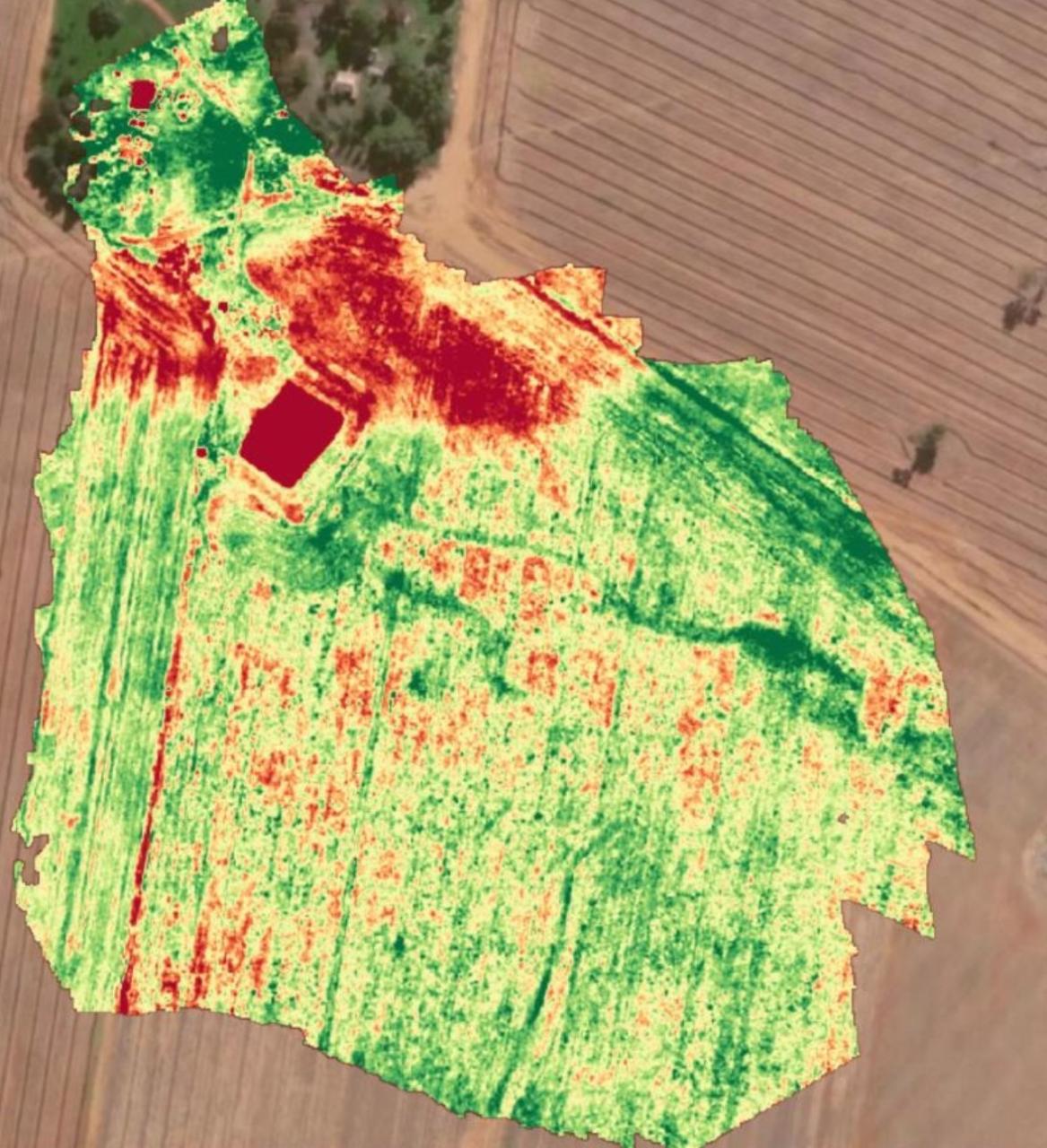 NDVI Analysis using NIR camera