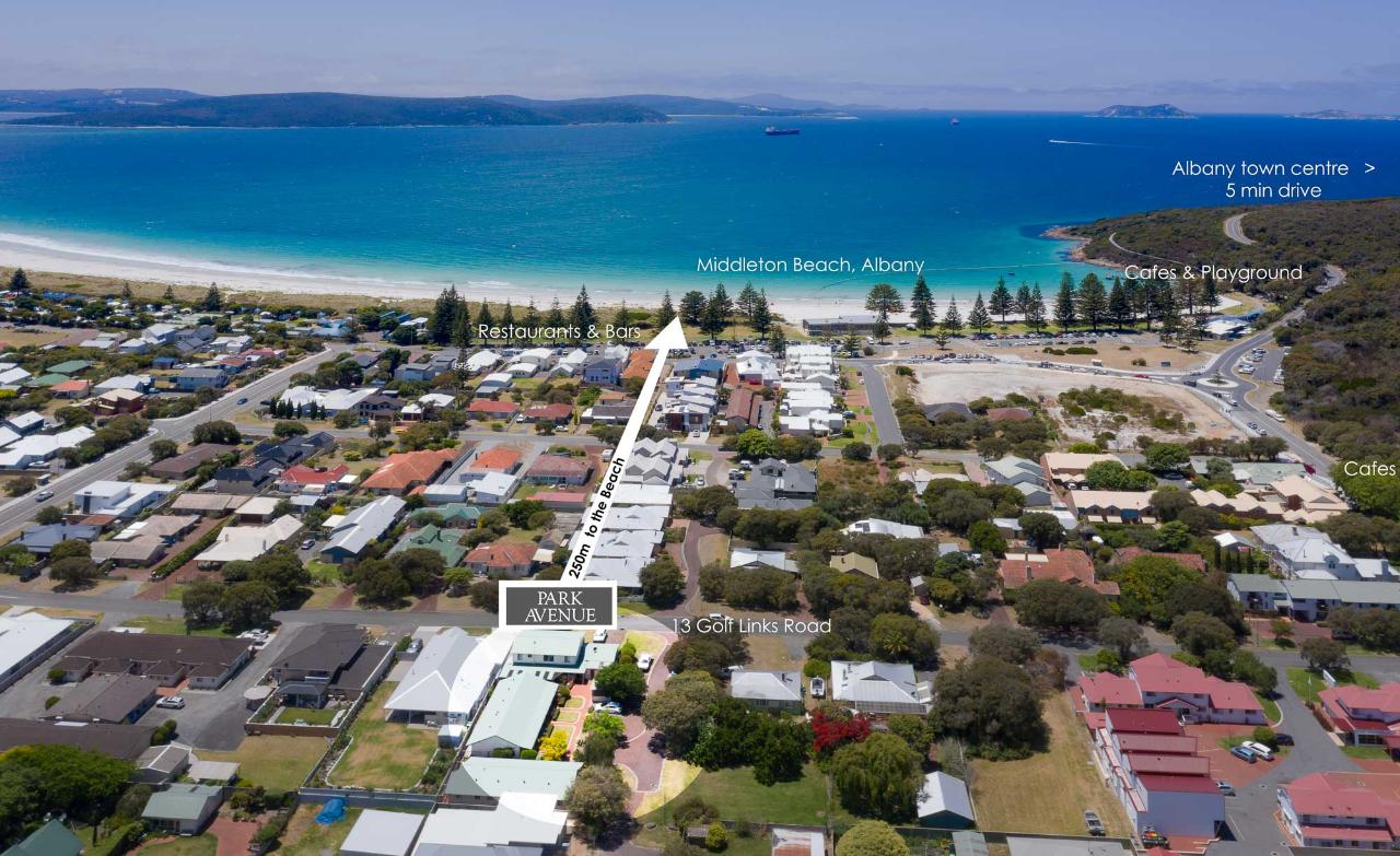 Promo Location Video for Albany Holiday Units, Middleton Beach