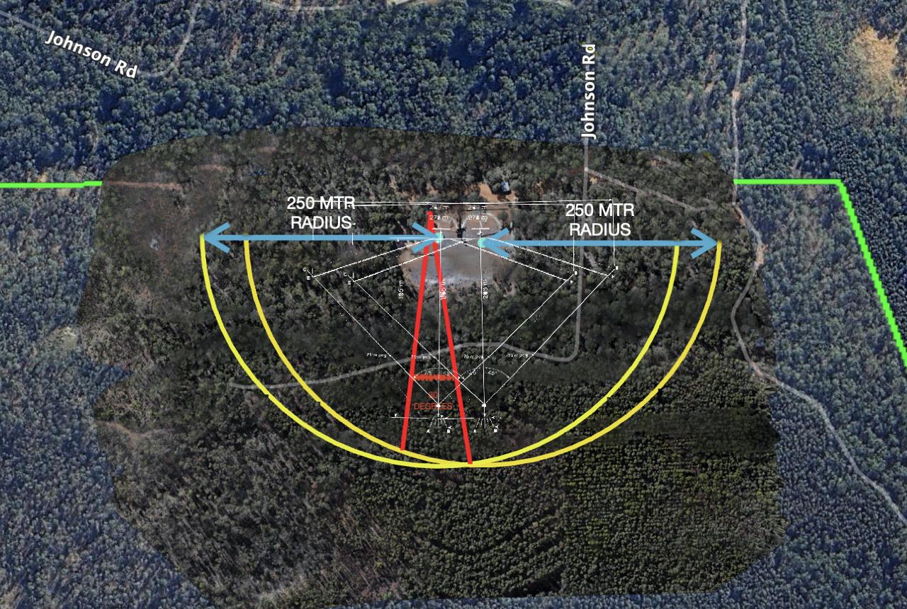 Map the Jarrahdale Sporting Shooters Club Range for a WAPOL Document 