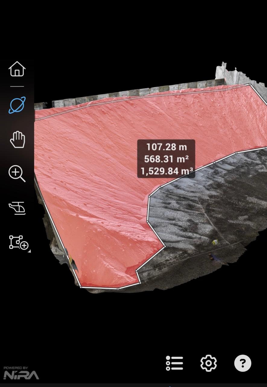 Indoor Stockpile Volumetrics