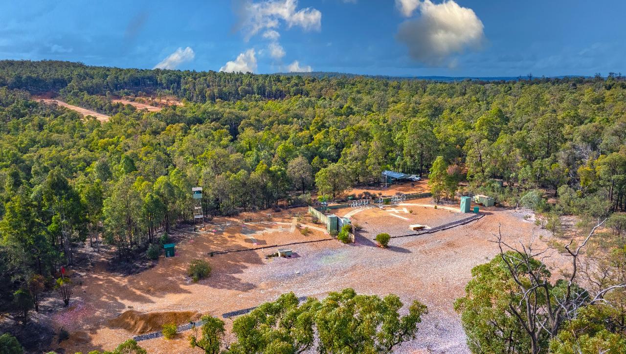 Map the Jarrahdale Sporting Shooters Club Range for a WAPOL Document 