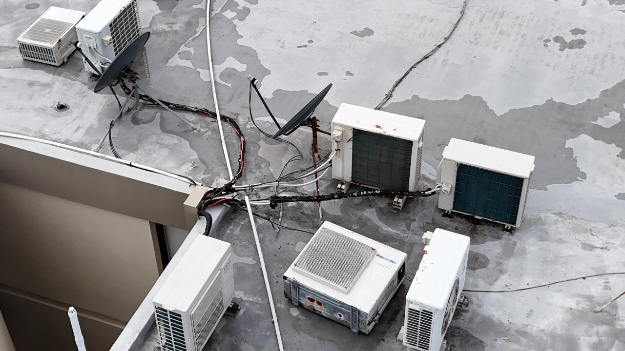 Storm Damage on Roof