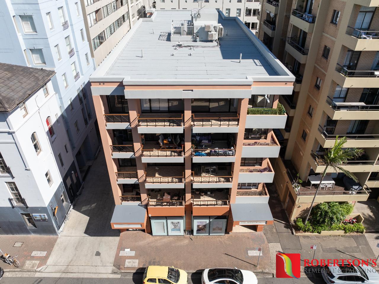 Before & After Facade Remediation – Manly Project