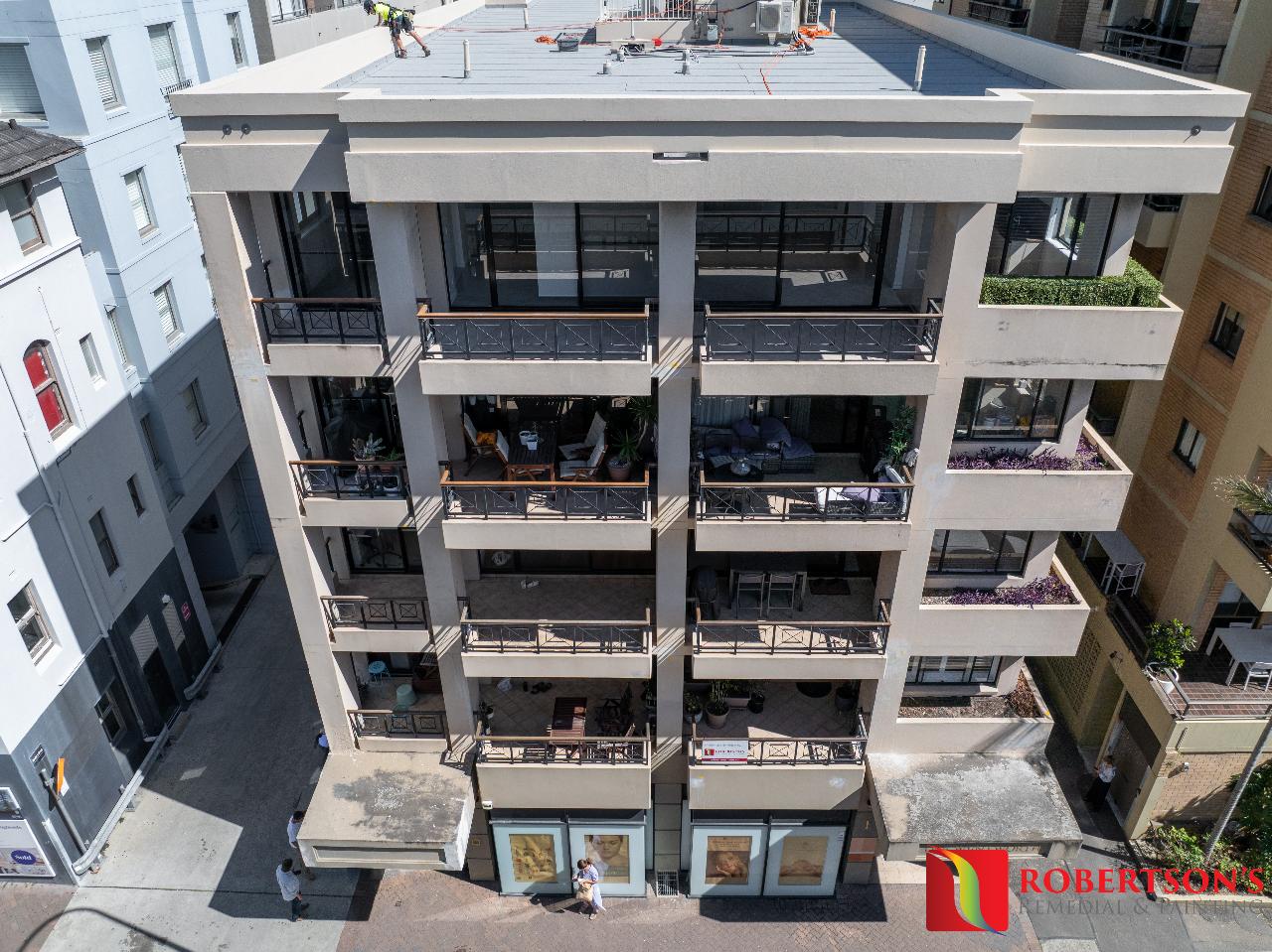 Before & After Facade Remediation – Manly Project