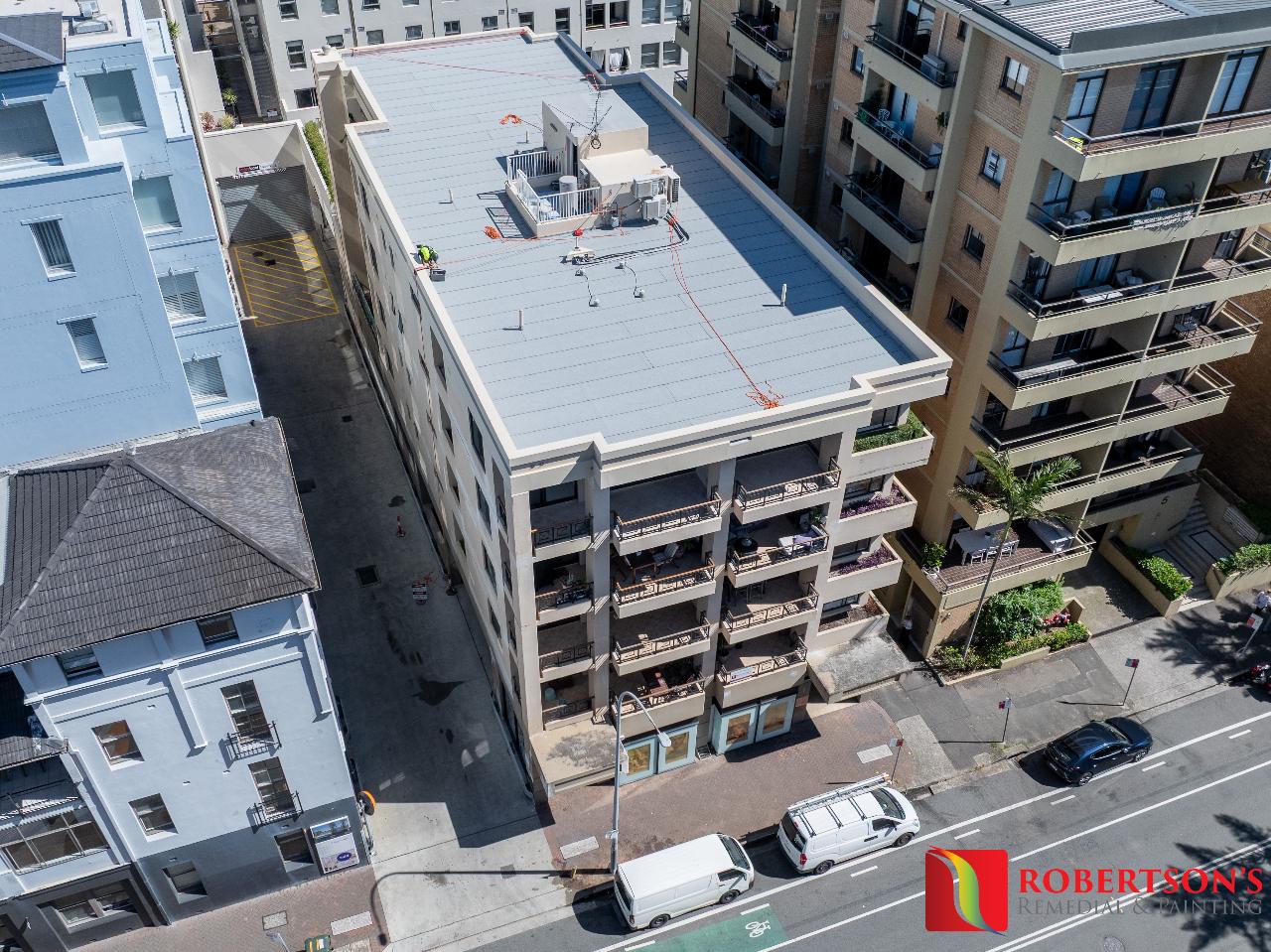 Before & After Facade Remediation – Manly Project
