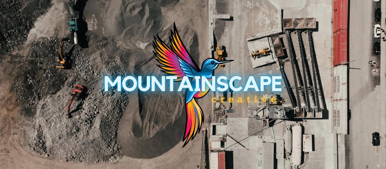 Aerial photography, drone photography by MountainScape Creative.